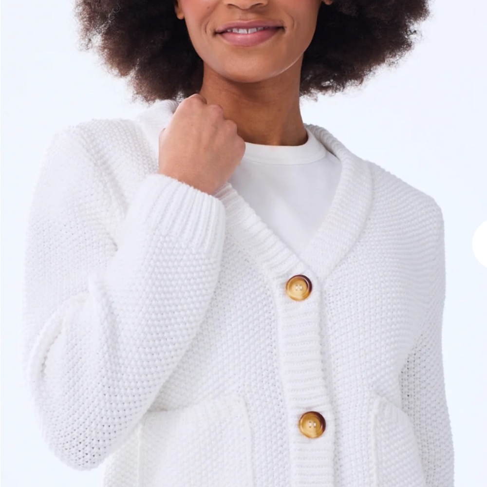 NWT ALICE WALK THE COTTON CARDIGAN - DISCONTINUED STYLE